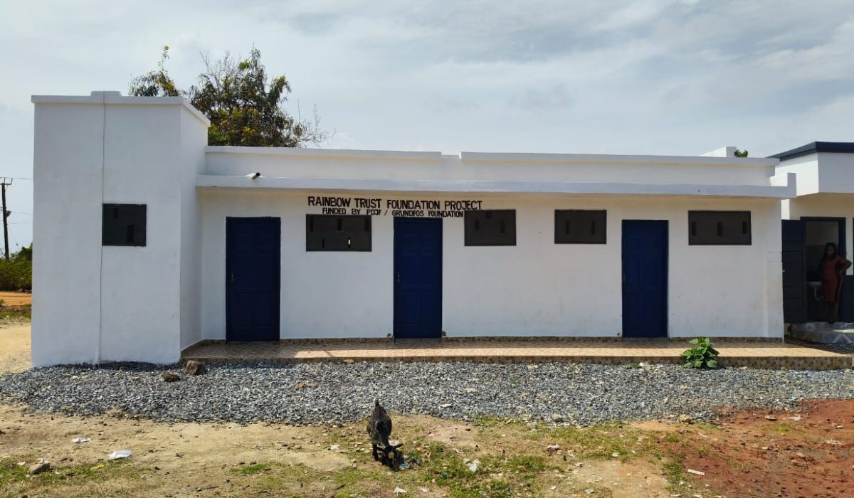 Toilet Facility by Rainbow Trust foundation