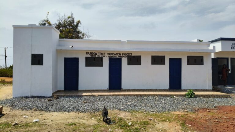 Toilet Facility by Rainbow Trust foundation